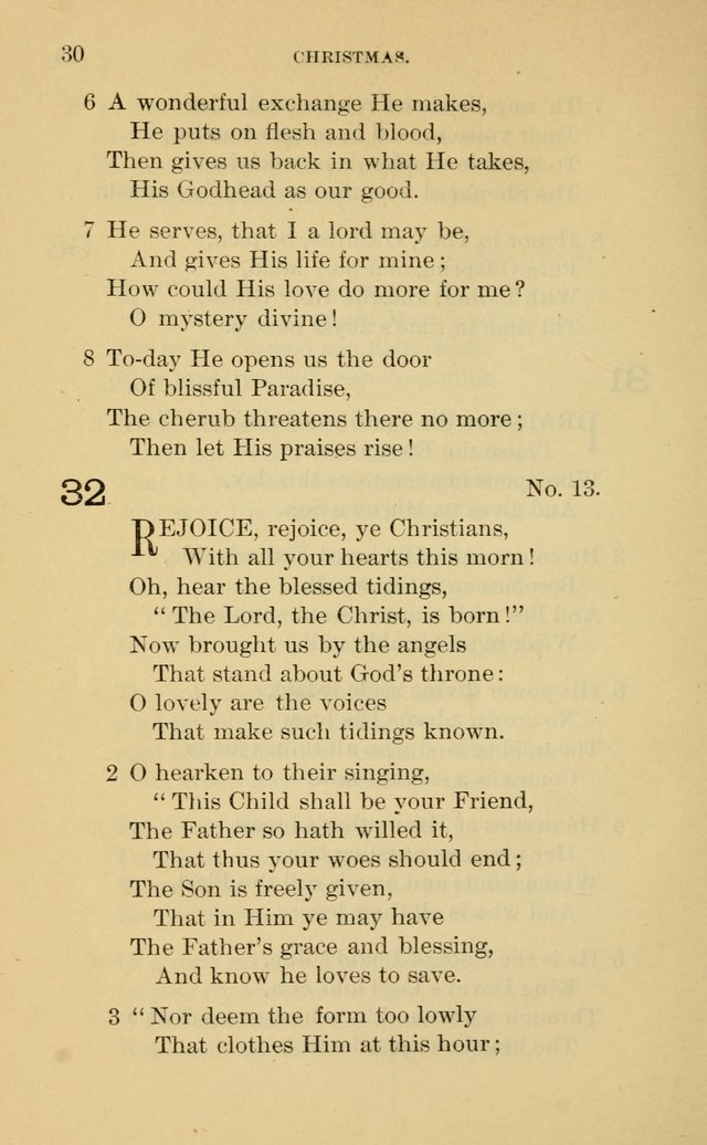 Evangelical Lutheran Hymnal page 30