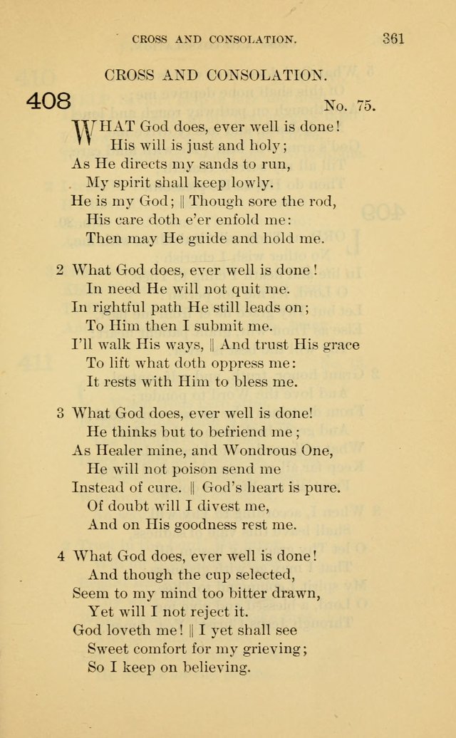 Evangelical Lutheran Hymnal page 361