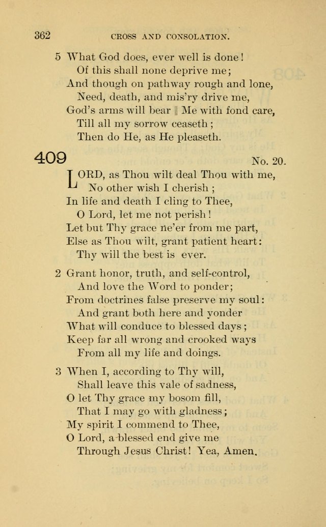 Evangelical Lutheran Hymnal page 362