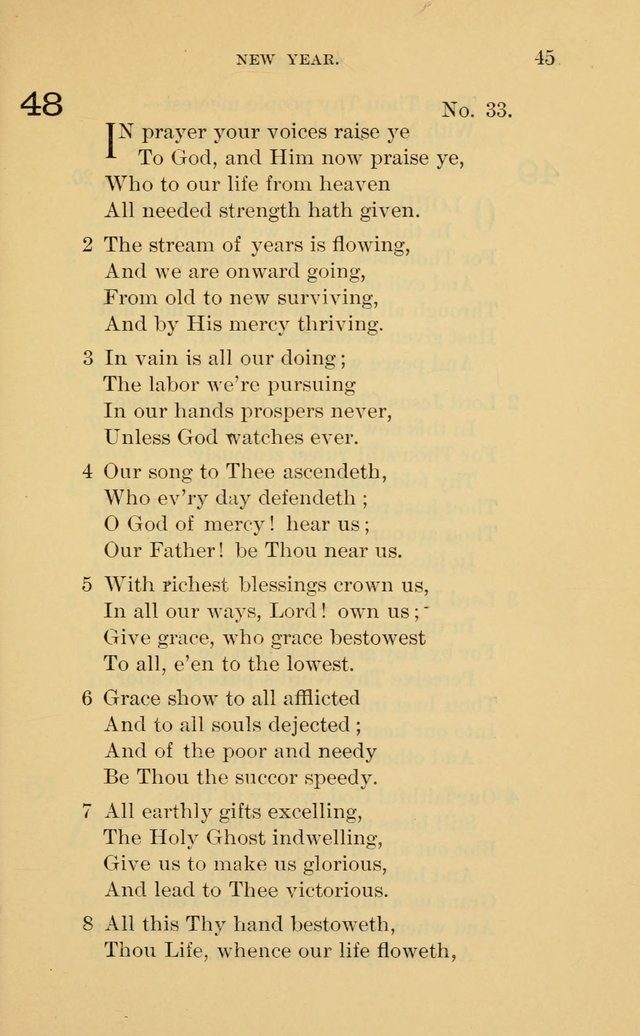 Evangelical Lutheran Hymnal page 45