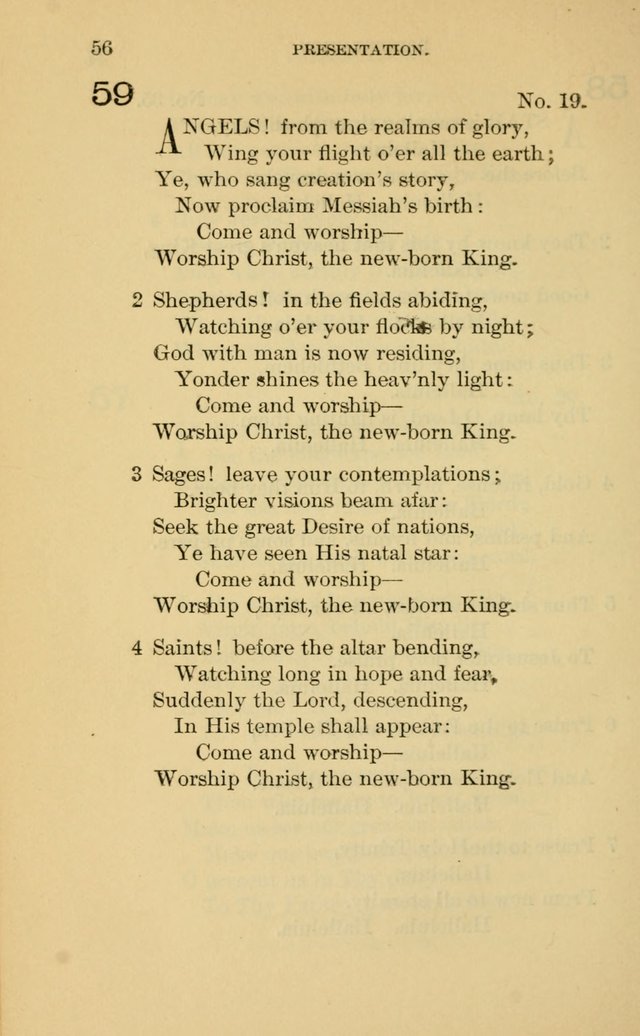 Evangelical Lutheran Hymnal page 56