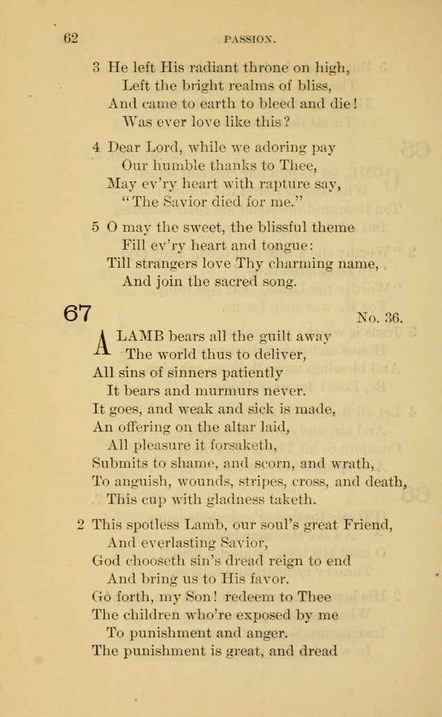 Evangelical Lutheran Hymnal page 62