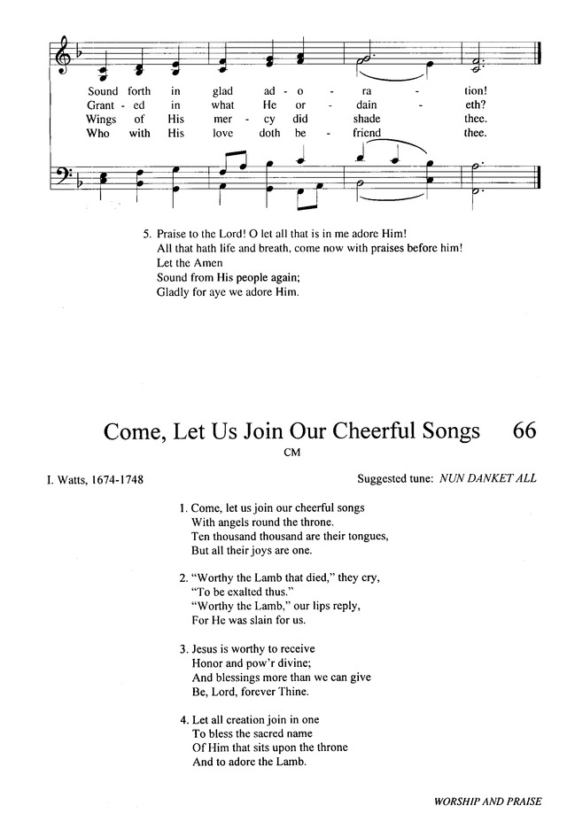 Evangelical Lutheran Hymnary page 283