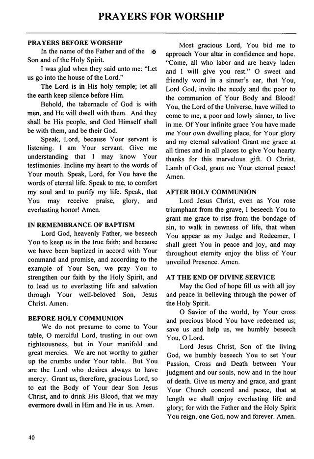 Evangelical Lutheran Hymnary page 40