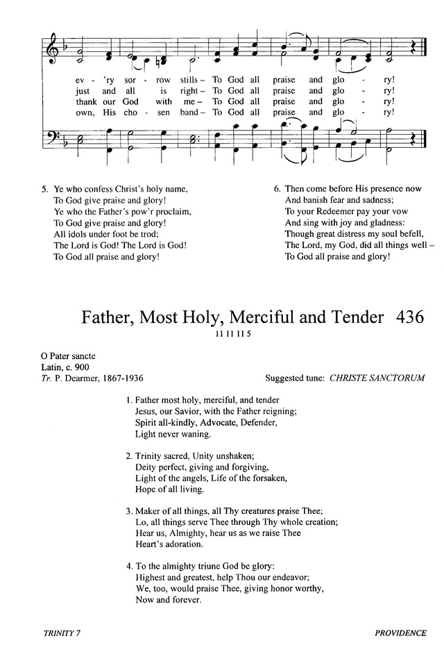 Evangelical Lutheran Hymnary page 719