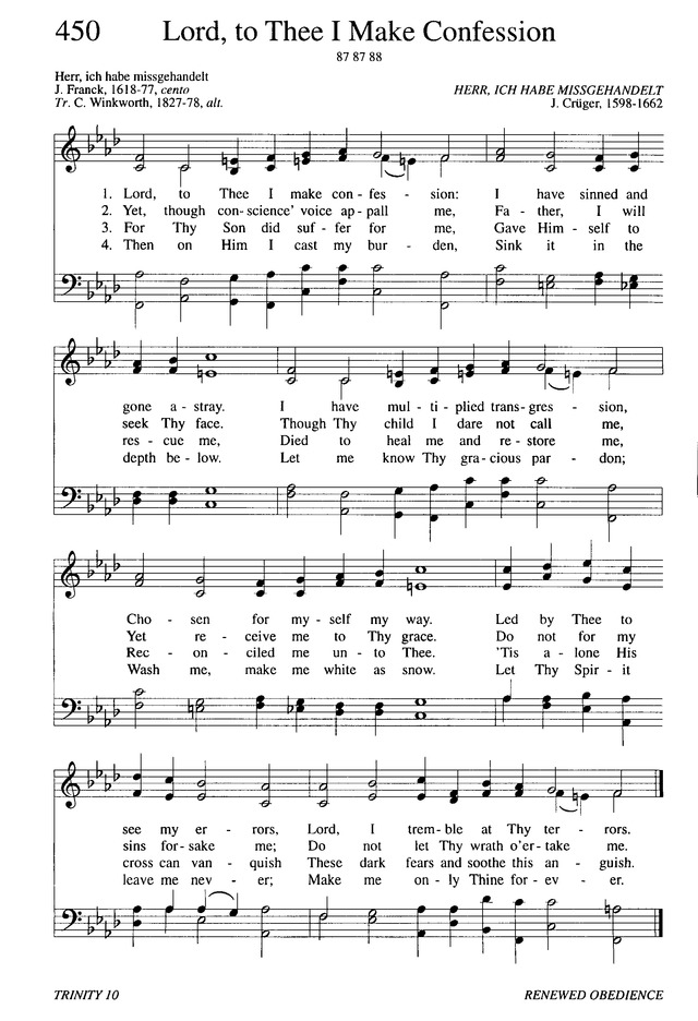 Evangelical Lutheran Hymnary page 736