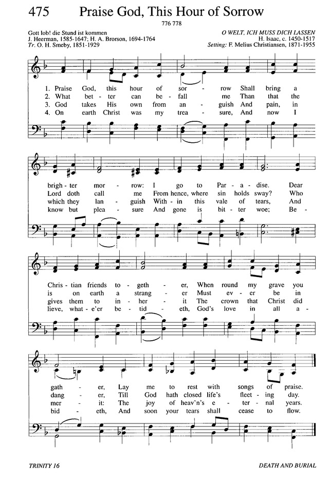 Evangelical Lutheran Hymnary page 766