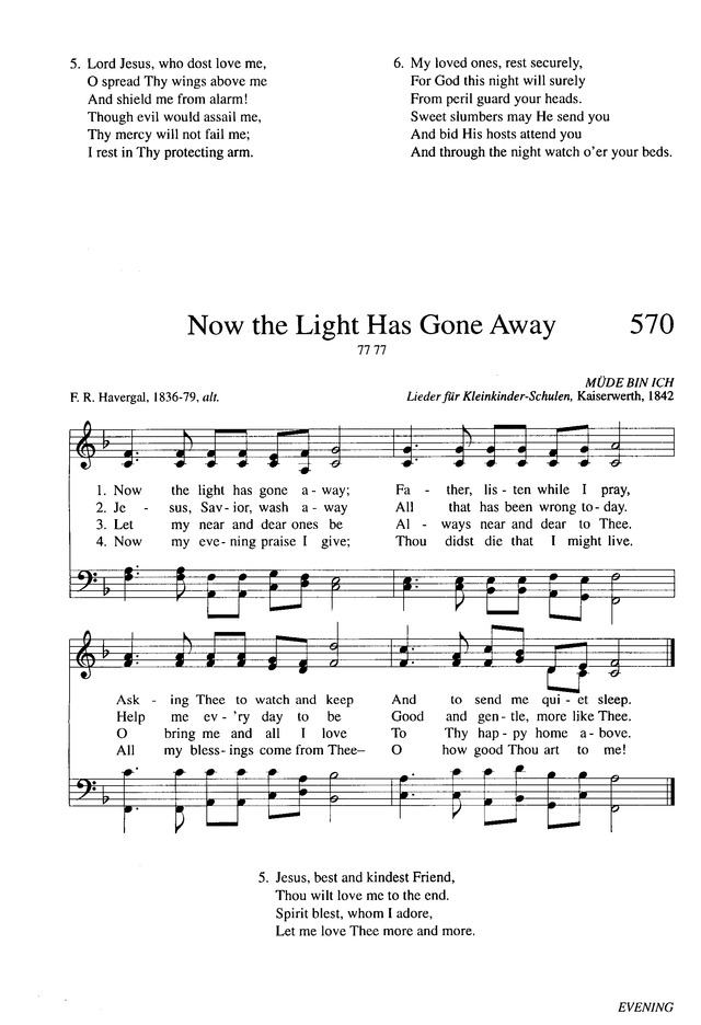 Evangelical Lutheran Hymnary page 875