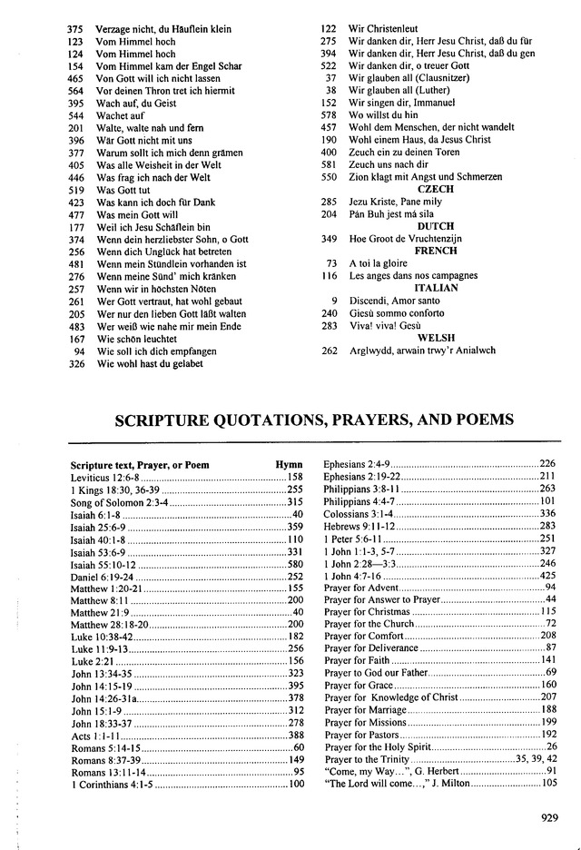 Evangelical Lutheran Hymnary page 929