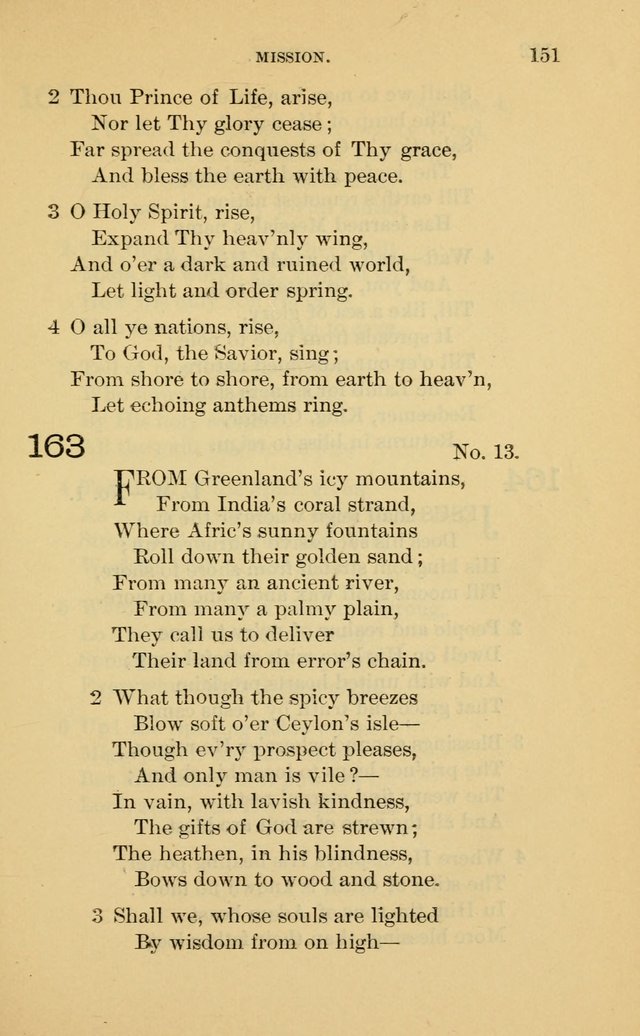 Evangelical Lutheran Hymnal. 9th ed. page 151