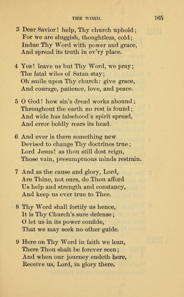 Evangelical Lutheran Hymnal. 9th ed. page 165