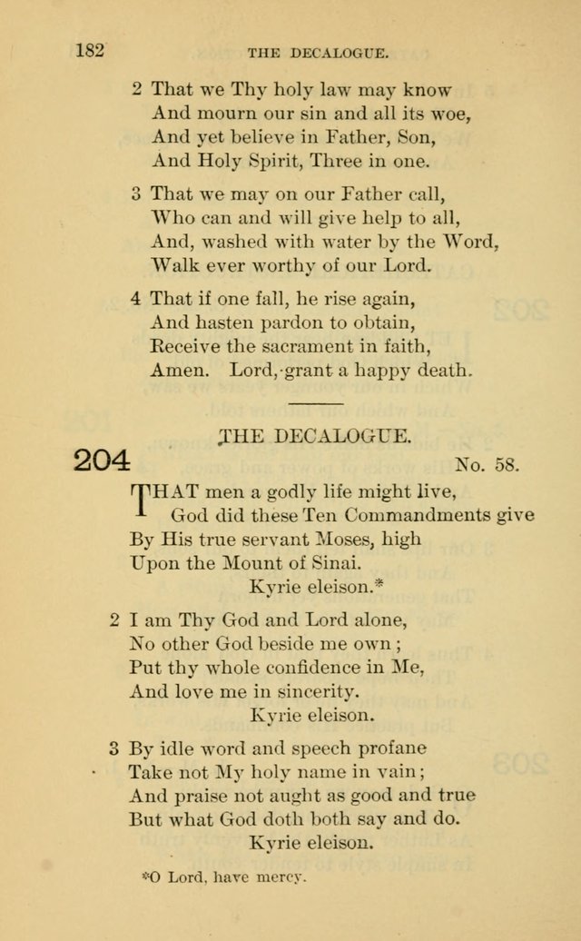 Evangelical Lutheran Hymnal. 9th ed. page 182