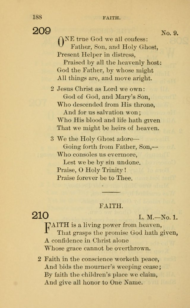 Evangelical Lutheran Hymnal. 9th ed. page 188