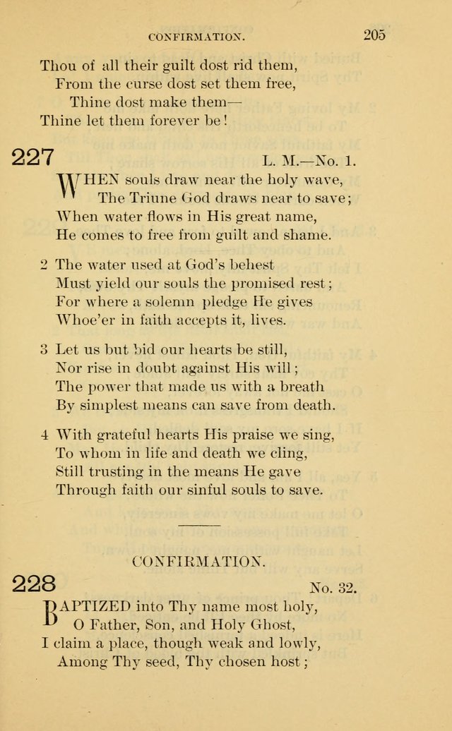 Evangelical Lutheran Hymnal. 9th ed. page 205
