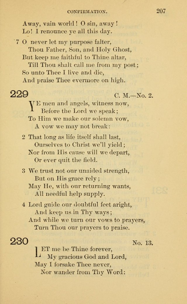 Evangelical Lutheran Hymnal. 9th ed. page 207