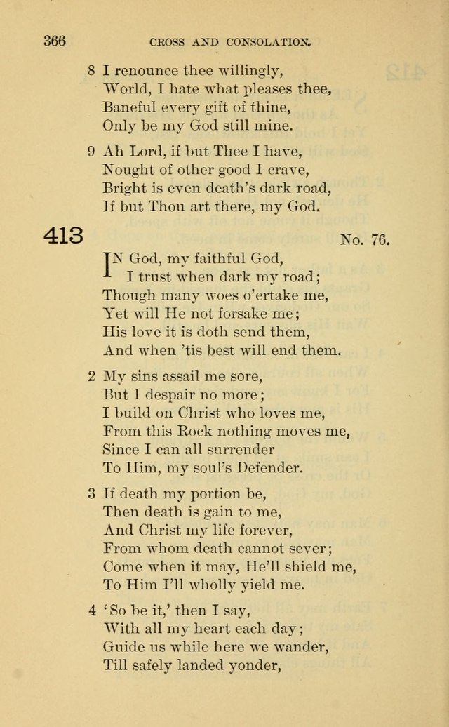 Evangelical Lutheran Hymnal. 9th ed. page 366