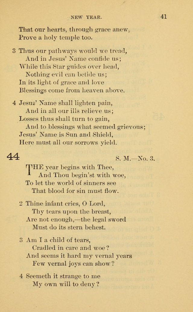 Evangelical Lutheran Hymnal. 9th ed. page 41