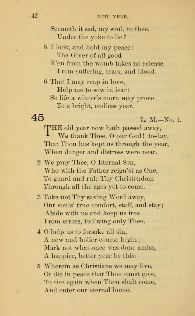 Evangelical Lutheran Hymnal. 9th ed. page 42