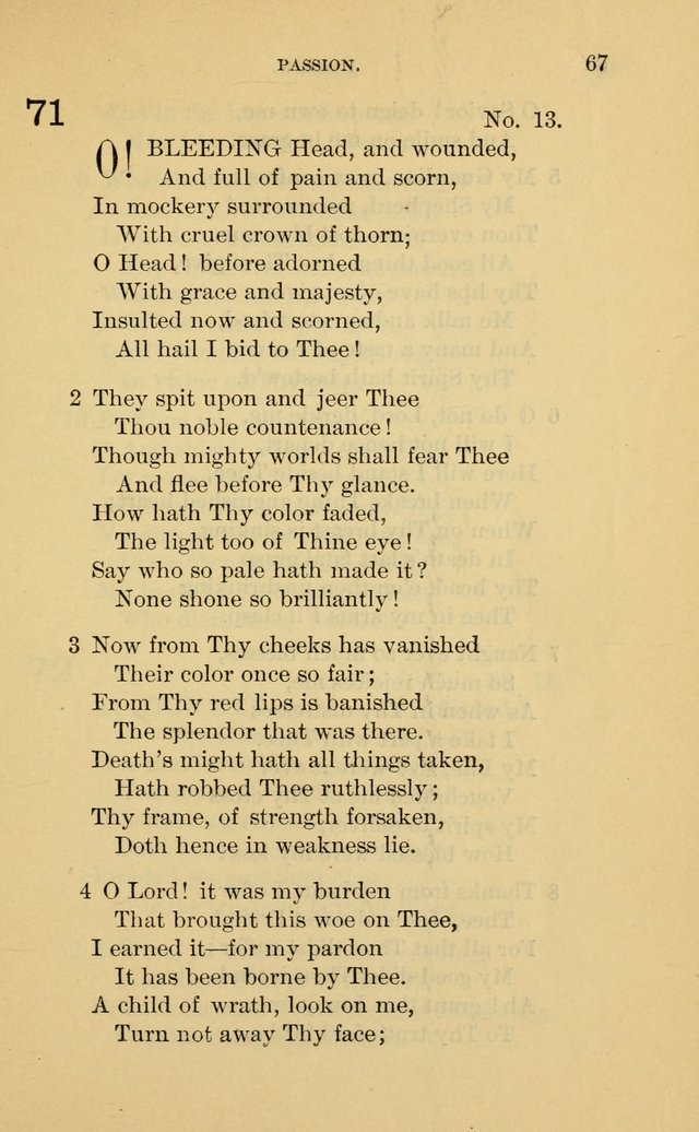 Evangelical Lutheran Hymnal. 9th ed. page 67