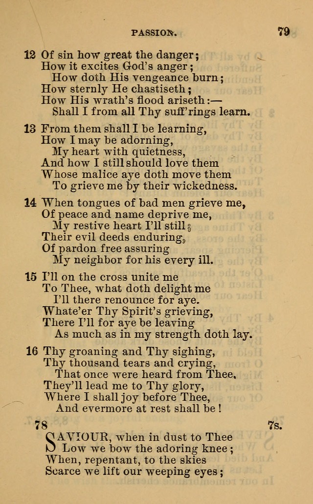 Evangelical Lutheran hymn-book page 106