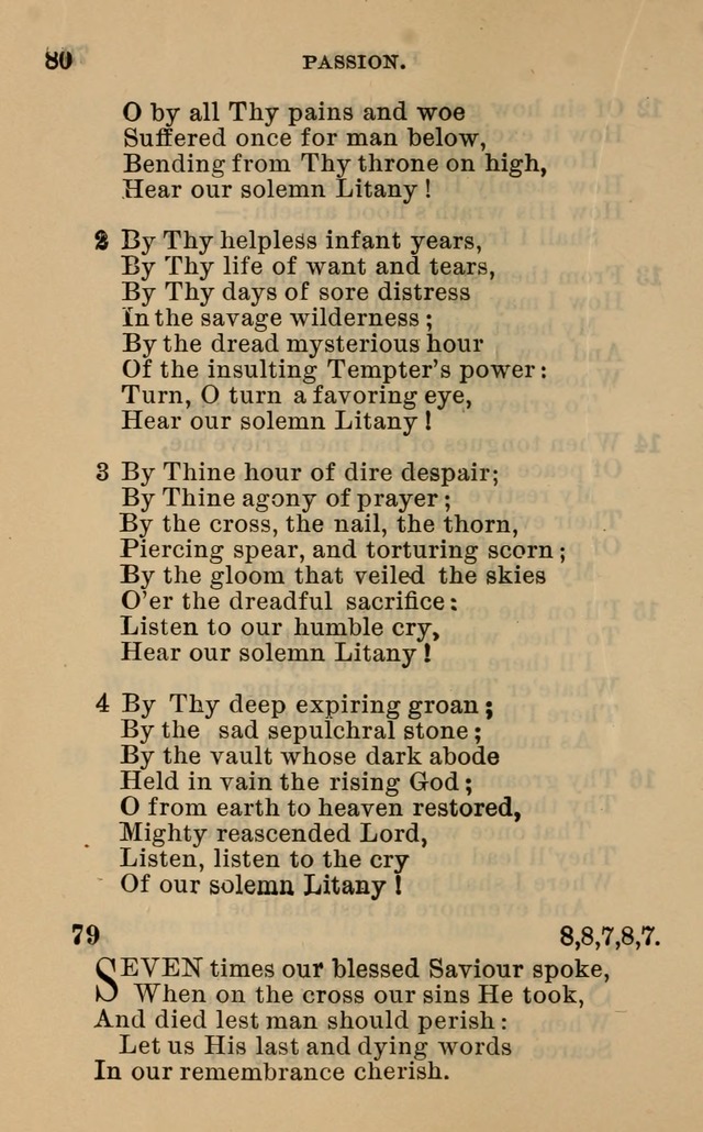 Evangelical Lutheran hymn-book page 107