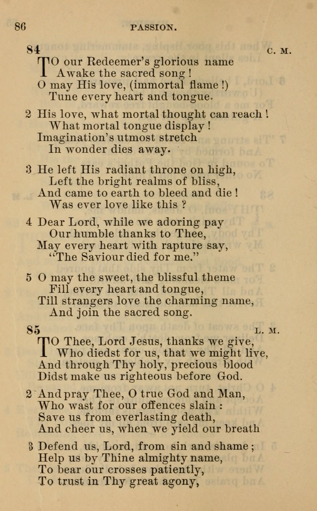 Evangelical Lutheran hymn-book page 113