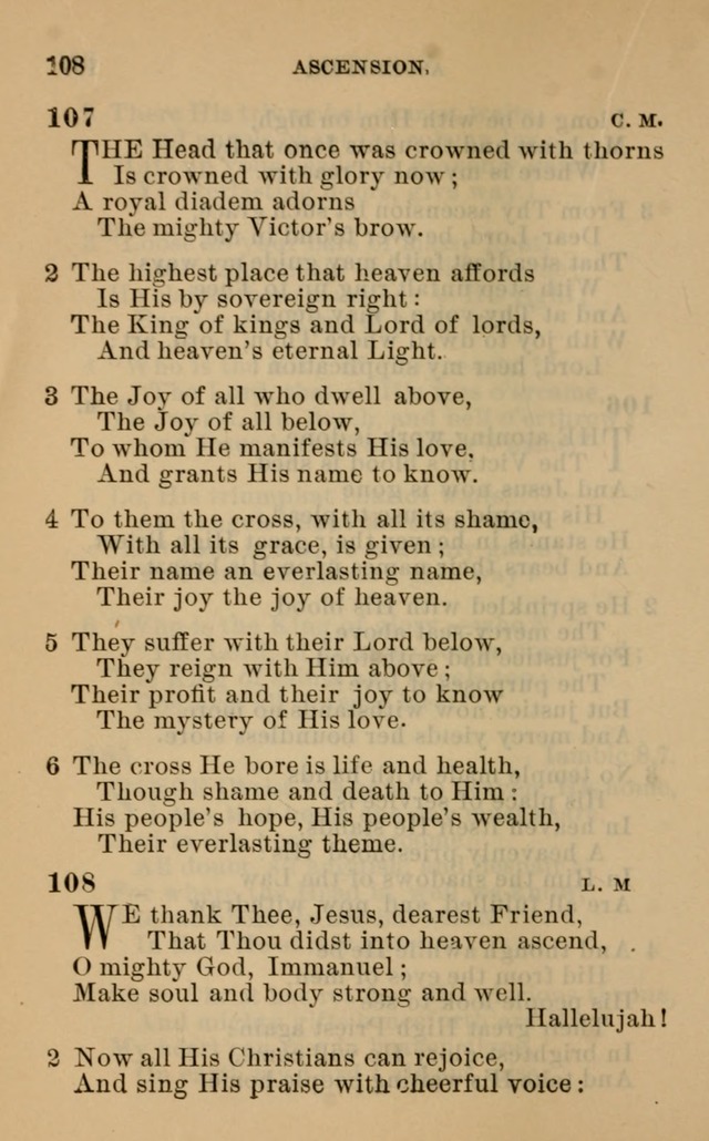 Evangelical Lutheran hymn-book page 135