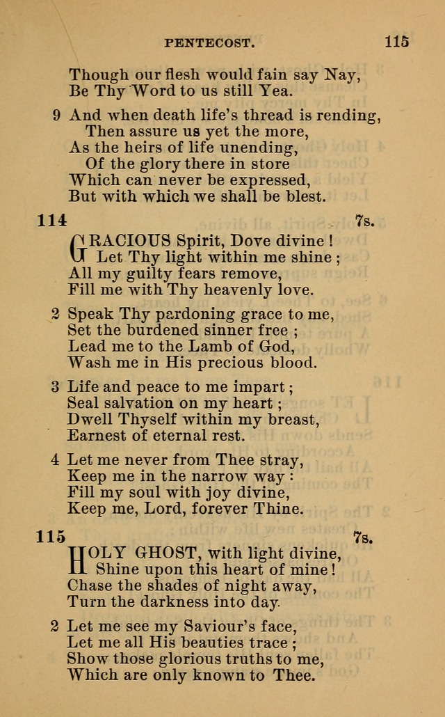Evangelical Lutheran hymn-book page 142