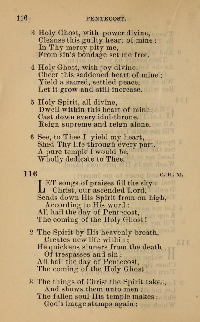 Evangelical Lutheran hymn-book page 143