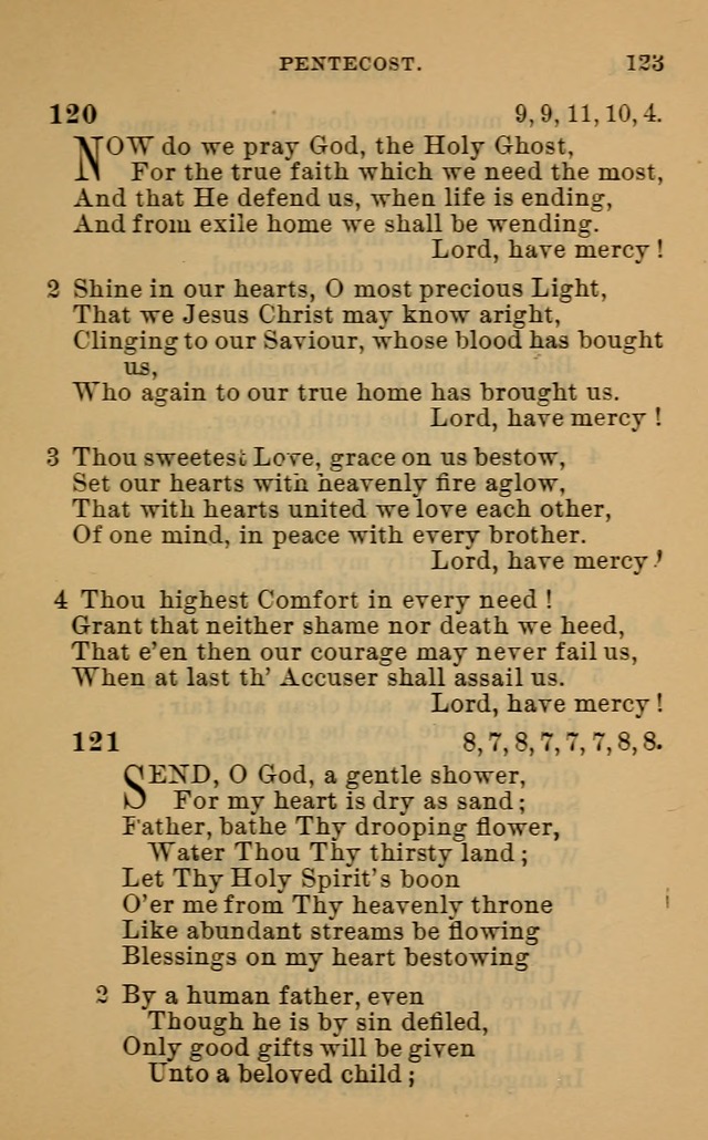 Evangelical Lutheran hymn-book page 150
