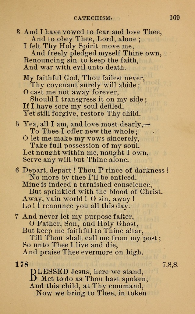 Evangelical Lutheran hymn-book page 196