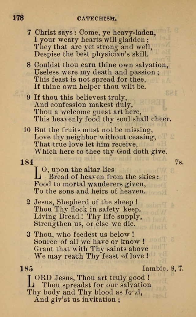 Evangelical Lutheran hymn-book page 205