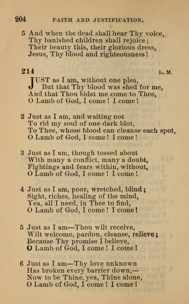Evangelical Lutheran hymn-book page 231