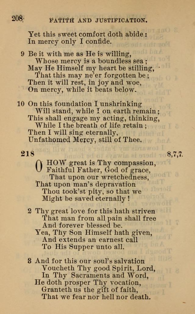 Evangelical Lutheran hymn-book page 235