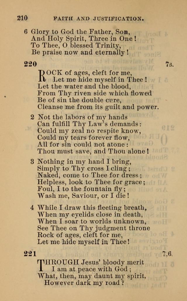 Evangelical Lutheran hymn-book page 237