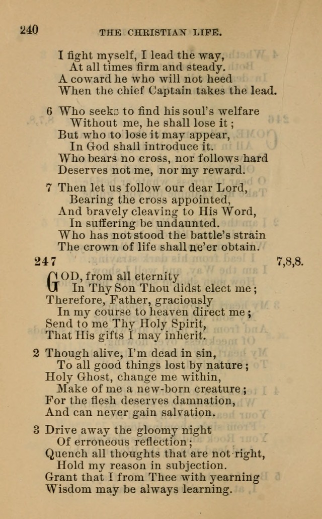 Evangelical Lutheran hymn-book page 267