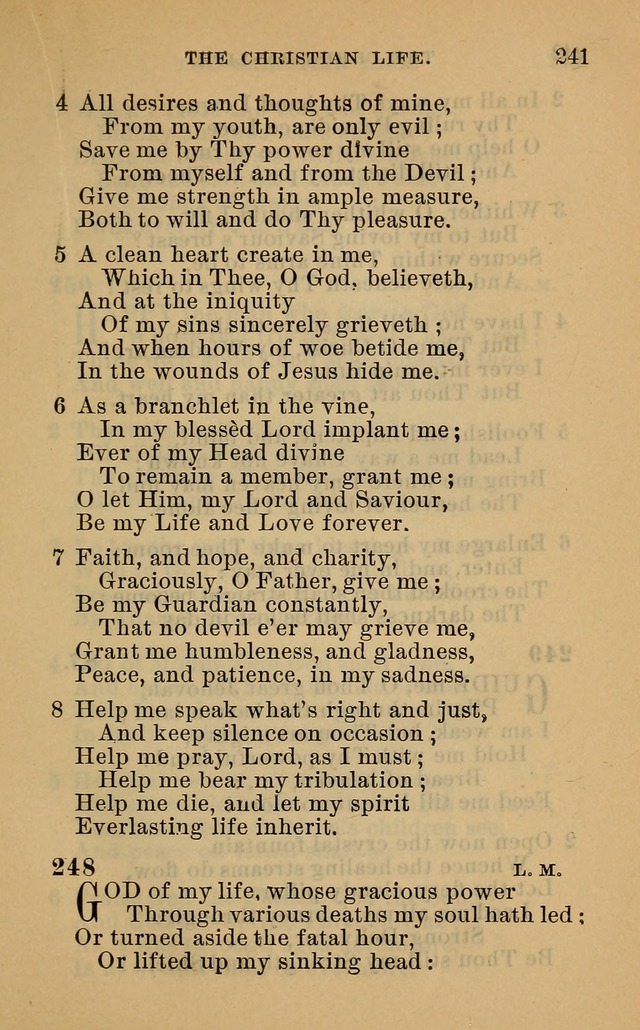 Evangelical Lutheran hymn-book page 268