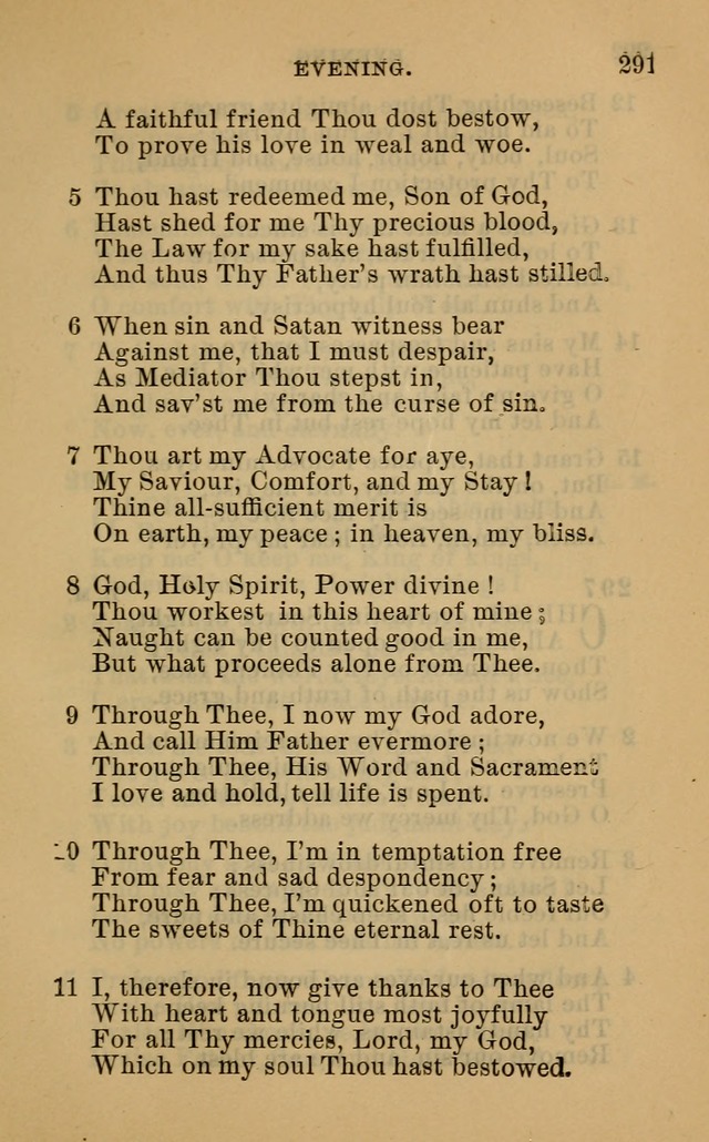 Evangelical Lutheran hymn-book page 318