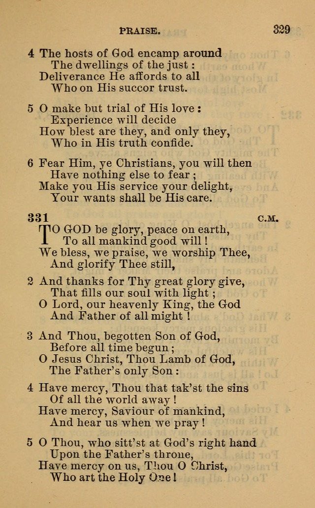 Evangelical Lutheran hymn-book page 356