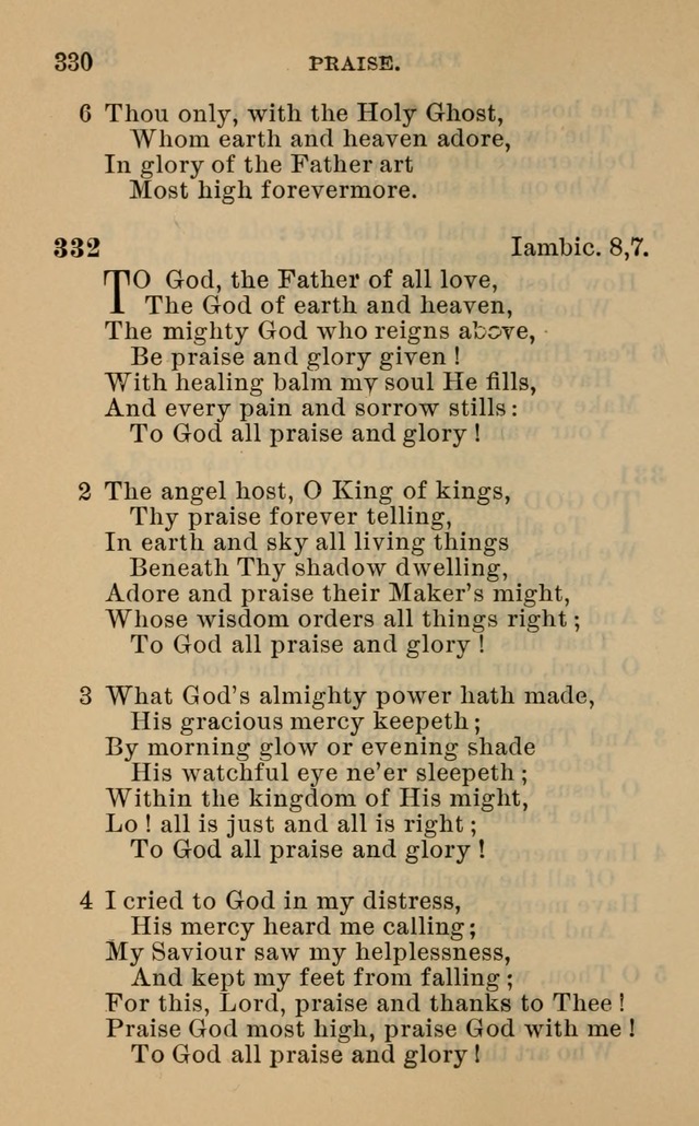 Evangelical Lutheran hymn-book page 357