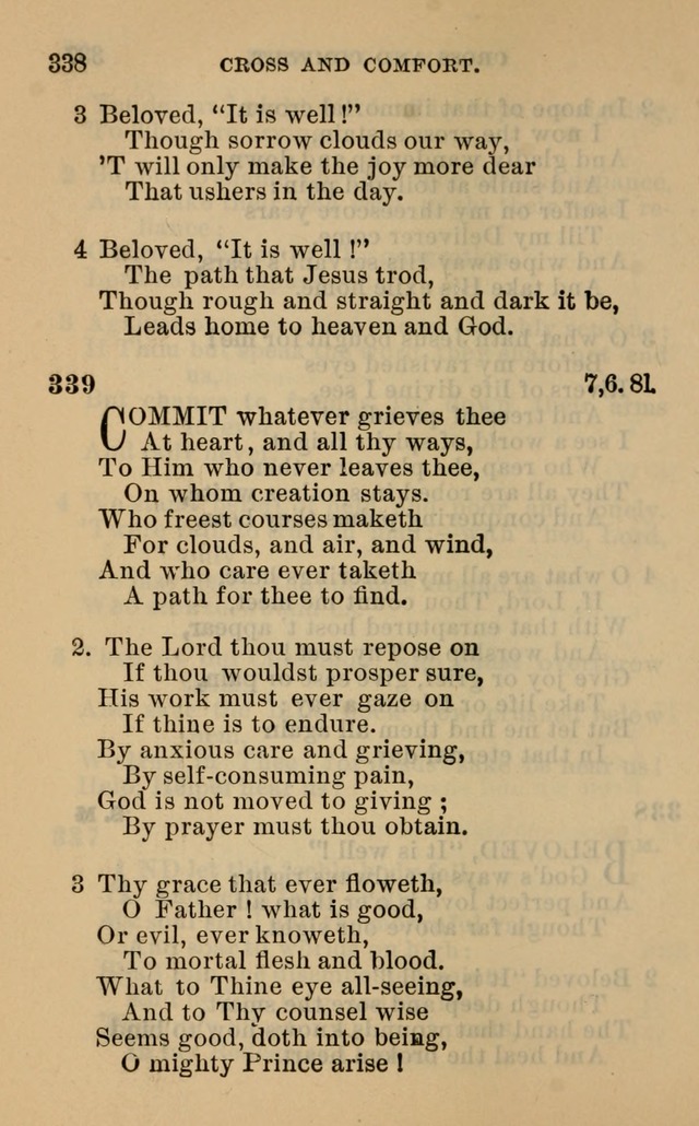 Evangelical Lutheran hymn-book page 365