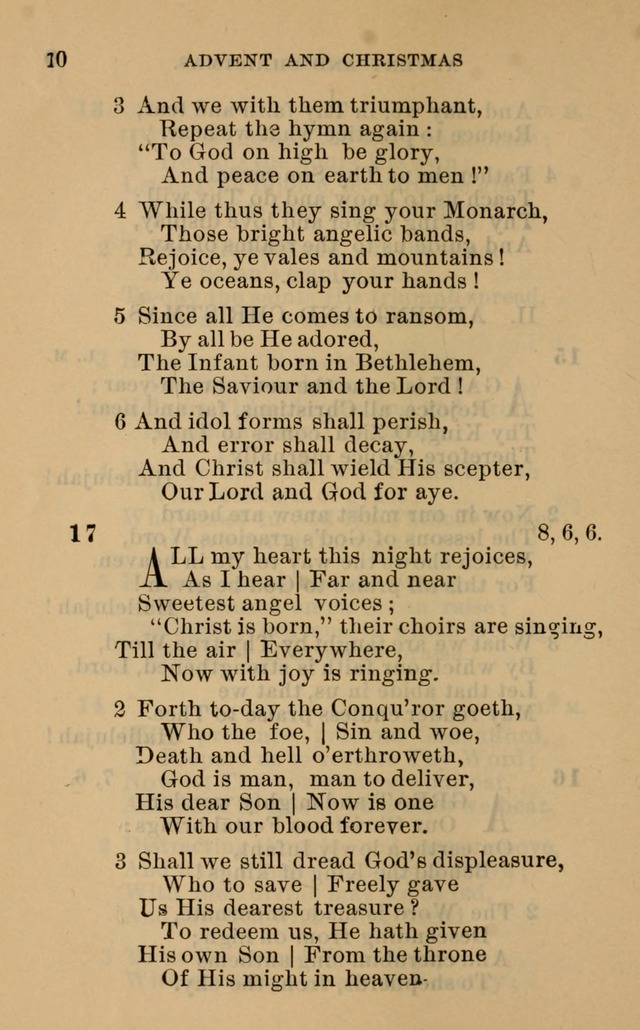 Evangelical Lutheran hymn-book page 37