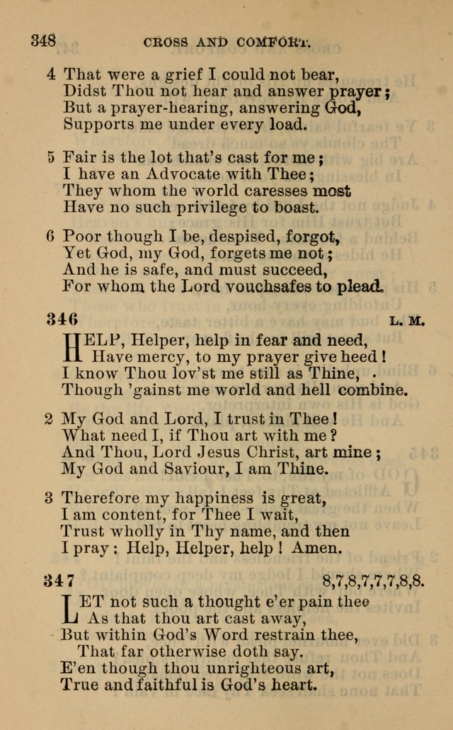 Evangelical Lutheran hymn-book page 375