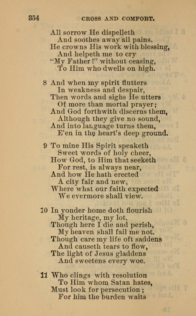 Evangelical Lutheran hymn-book page 381