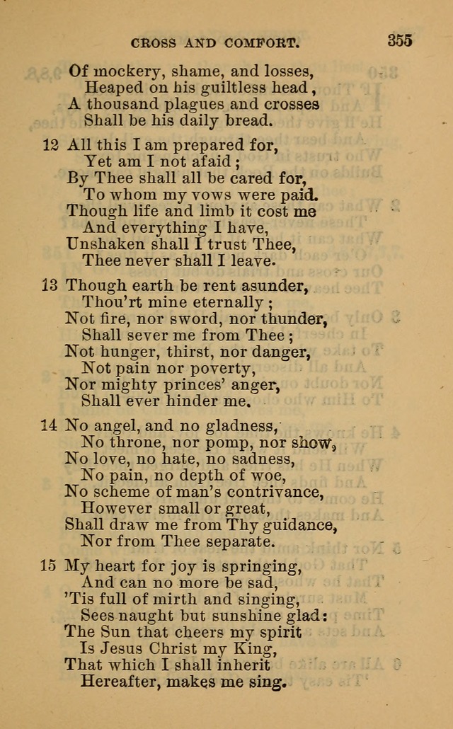 Evangelical Lutheran hymn-book page 382