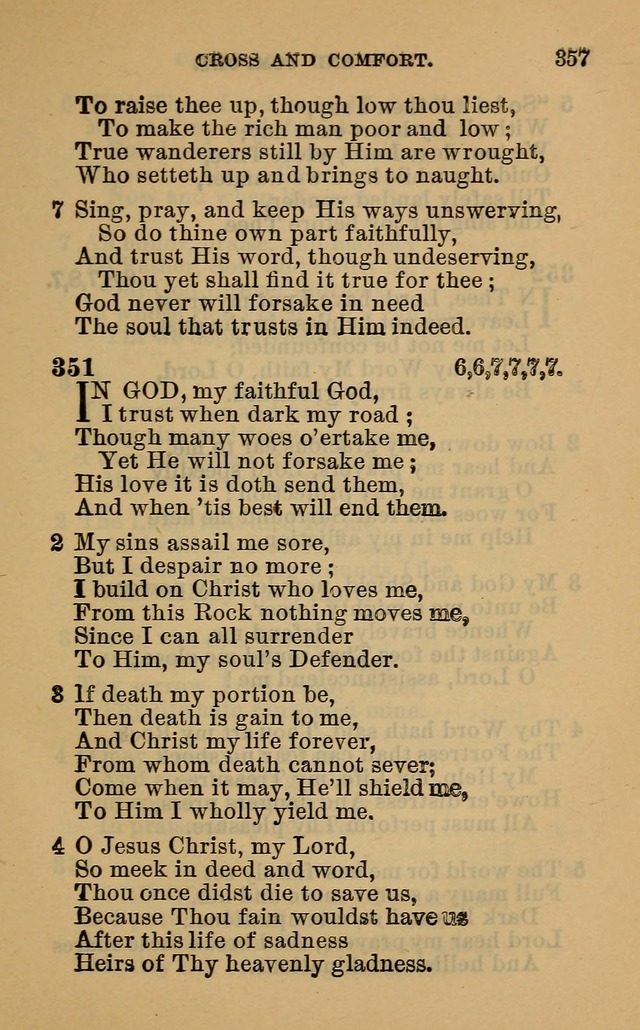 Evangelical Lutheran hymn-book page 384