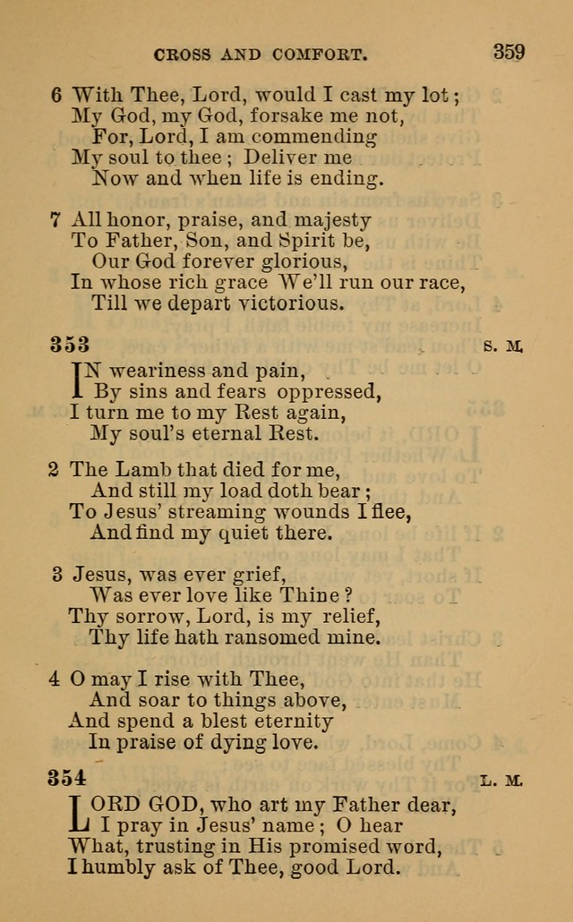 Evangelical Lutheran hymn-book page 386