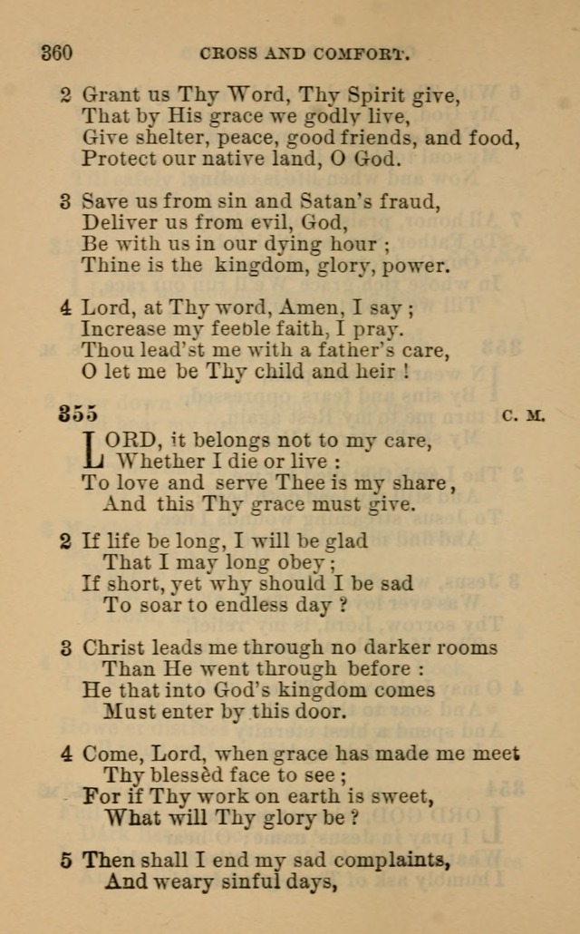 Evangelical Lutheran hymn-book page 387