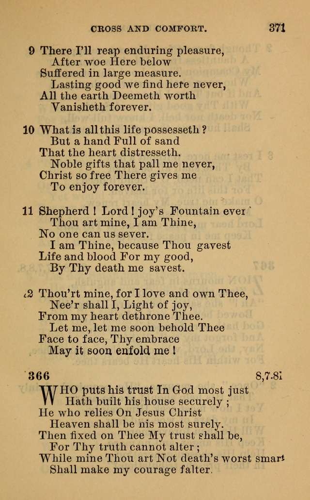 Evangelical Lutheran hymn-book page 398
