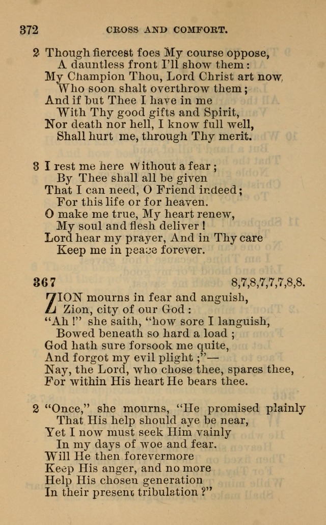 Evangelical Lutheran hymn-book page 399